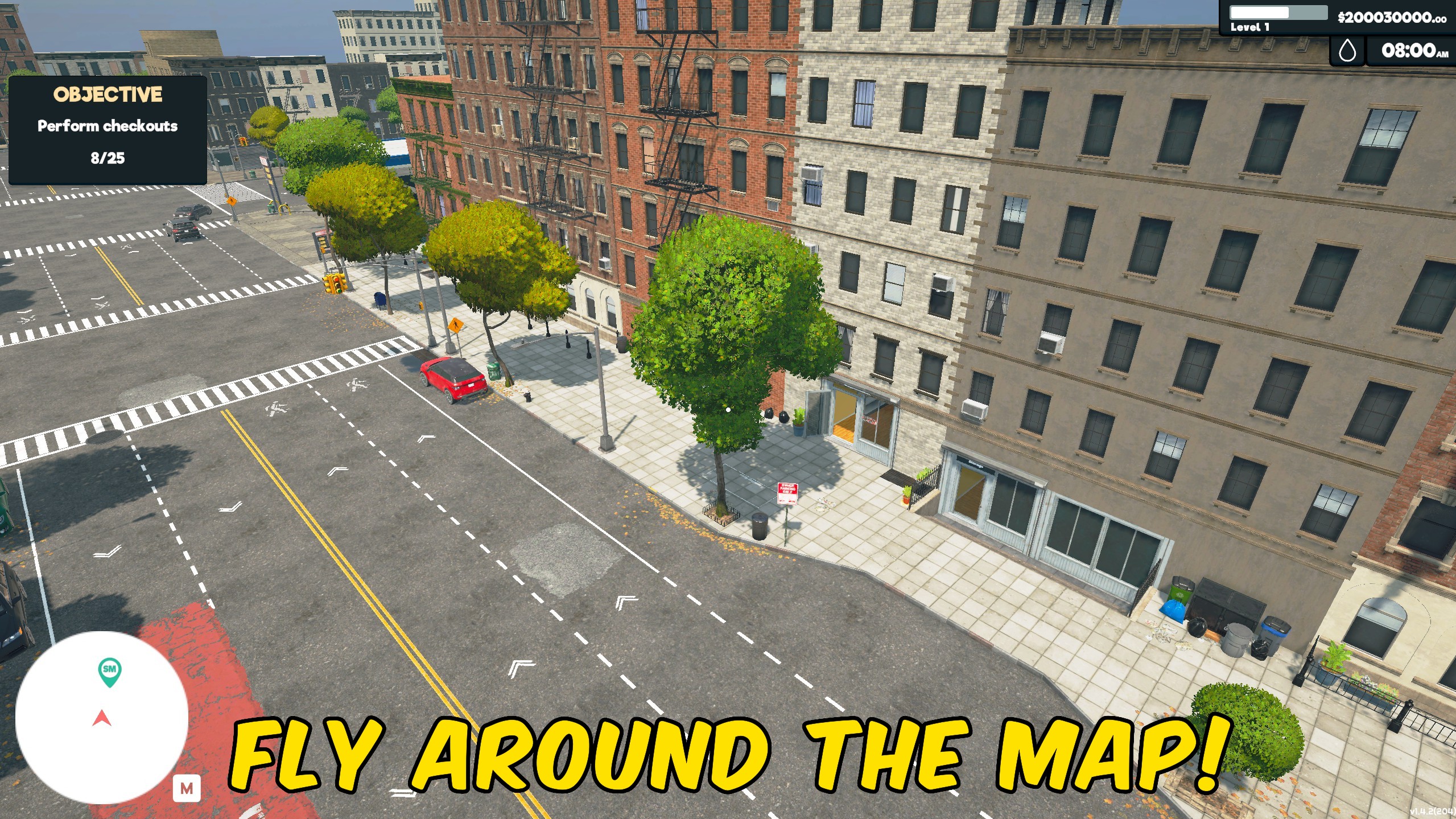 Supermarket Simulator — Fly